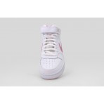 Nike Court Borough Mid 2 Sneakers Λευκά, Ροζ