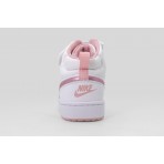 Nike Court Borough Mid 2 Sneakers Λευκά, Ροζ