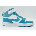 Nike Court Borough Mid 2 Βρεφικά Sneakers Λευκά, Βεραμάν