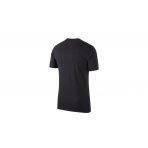 Jordan Jumpman Ανδρικό Κοντομάνικο T-Shirt Μαύρο