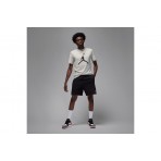 Jordan Jumpman Ανδρικό Κοντομάνικο T-Shirt Γκρι Ανοιχτό