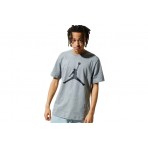 Jordan Jumpman Ανδρικό Κοντομάνικο T-Shirt Γκρι