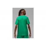 Jordan Jumpman Ανδρικό Κοντομάνικο T-Shirt Πράσινο