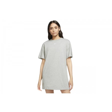 Nike Sportswear Essential Γυναικείο Mini Φόρεμα Γκρι