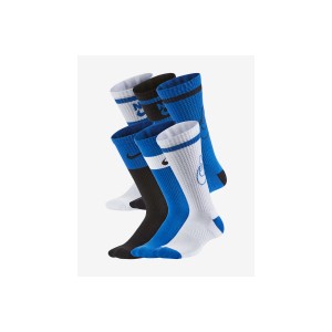 Nike Dri-Fit Everyday Cushioned Κάλτσες Ψηλές 6 Ζευγάρια (CK7302 903)