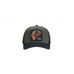 Capslab Mystik Snapback Trucker Καπέλο Χακί, Μαύρο
