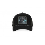 Capslab Premium Trucker Καπέλο Snapback Μαύρο, Τυρκουάζ