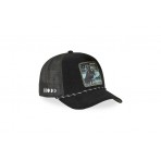Capslab Premium Trucker Καπέλο Snapback Μαύρο, Τυρκουάζ