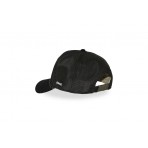 Capslab Premium Trucker Καπέλο Snapback Μαύρο, Τυρκουάζ