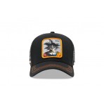 Capslab Dragon Ball Z Goku Saiyan Καπέλο Snapback Μαύρο
