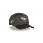 Capslab DC Comics Superman Trucker Καπέλο Snapback Μαύρο, Ασημί, Πορτοκαλί