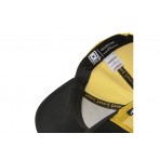 Capslab Gaston Trucker Καπέλο Snapback Μαύρο, Κίτρινο