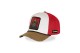 Capslab Trucker Καπέλο Snapback Κόκκινο, Λευκό, Καφέ
