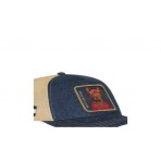 Capslab Trucker Καπέλο Snapback Μπλε Σκούρο, Μουσταρδί, Κόκκινο, Καφέ