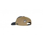 Capslab Trucker Καπέλο Snapback Μπλε Σκούρο, Μουσταρδί, Κόκκινο, Καφέ