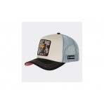 Capslab Looney Tunes Daffy Duck Truker Καπέλο Snapback Εκρού, Γαλάζιο, Μαύρο, Ροζ