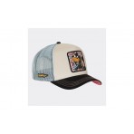Capslab Looney Tunes Daffy Duck Truker Καπέλο Snapback Εκρού, Γαλάζιο, Μαύρο, Ροζ