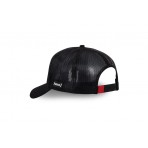 Capslab Naruto Shippuden Itachi Trucker Καπέλο Snapback Μαύρο, Γκρι
