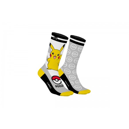Capslab Pokemon Pikachu Kάλτσες Ψηλές 1 Ζευγάρι 
