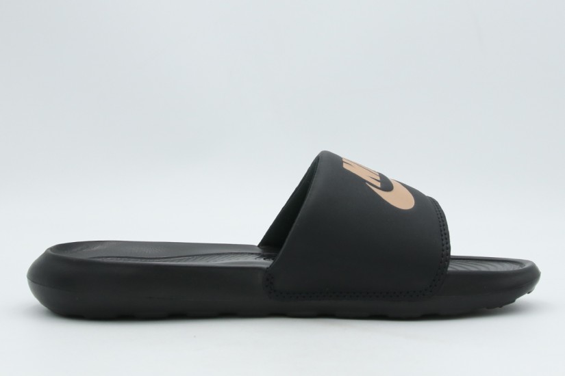 Nike Victori One Slide Γυναικείες Παντόφλες Μαύρες, Μπρονζέ