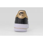 Nike Air Force 1 Sneakers Μαύρα, Χρυσά, Λευκά