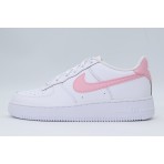 Nike Air Force 1 Sneakers Λευκά, Ροζ