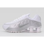 Nike Shox R4 Sneakers Λευκά, Ασημί