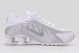 Nike Shox R4 Sneakers Λευκά, Ασημί