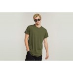 G-Star Lash Ανδρικό Κοντομάνικο T-Shirt Χακί