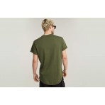 G-Star Lash Ανδρικό Κοντομάνικο T-Shirt Χακί