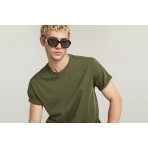 G-Star Lash Ανδρικό Κοντομάνικο T-Shirt Χακί