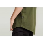 G-Star Lash Ανδρικό Κοντομάνικο T-Shirt Χακί