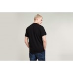 G-Star Nifous R Ανδρικό Κοντομάνικο T-Shirt Μαύρο