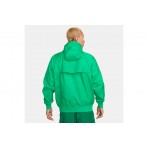 Nike Sportswear Windrunner Ανδρικό Αντιανεμικό Μπουφάν Πράσινο
