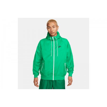 Nike Sportswear Windrunner Ανδρικό Αντιανεμικό Μπουφάν Πράσινο