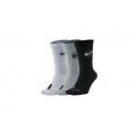 Nike Elite Everyday Unisex Μπασκετικές Ψηλές Κάλτσες 3 Τεμάχια