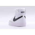 Nike Blazer Mid 77 Παιδικά Sneakers Λευκά, Γκρι, Μαύρα