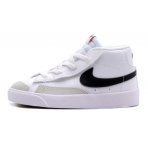 Nike Blazer Mid 77 Βρεφικά Sneakers Λευκά, Γκρι Ανοιχτά, Μαύρα
