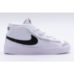 Nike Blazer Mid 77 Βρεφικά Sneakers Λευκά, Γκρι Ανοιχτά, Μαύρα