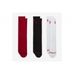Jordan Essentials Kάλτσες Ψηλές 3 Ζευγάρια (DA5718 913)