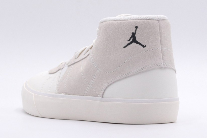 Jordan Series Mid Ανδρικά Sneakers Γκρι Ανοιχτό, Λευκά
