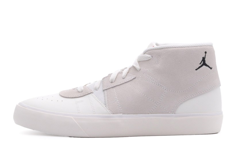 Jordan Series Mid Ανδρικά Sneakers Γκρι Ανοιχτό, Λευκά