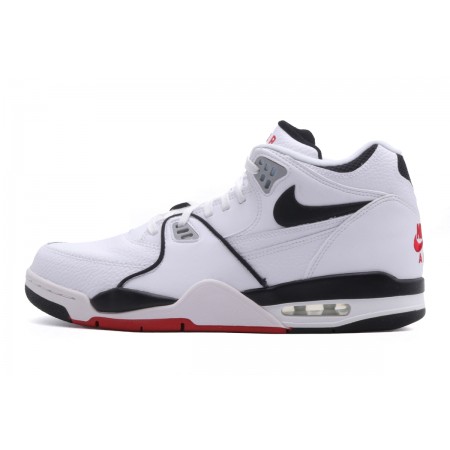 Nike Air Flight 89 Ανδρικά Sneakers Λευκά, Μαύρα, Κόκκινα