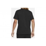 Nike Ανδρικό Κοντομάνικο T-Shirt Μαύρο (DC5094 010)
