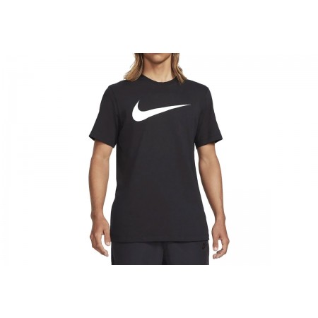 Nike Ανδρικό Κοντομάνικο T-Shirt Μαύρο (DC5094 010)