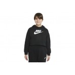 Nike Sportswear Club Παιδικό Φούτερ με Κουκούλα Μαύρο