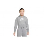 Nike Sportswear Club Παιδικό Φούτερ με Κουκούλα Γκρι