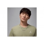 Jordan Jumpman Ανδρικό Κοντομάνικο T-Shirt Λαδί