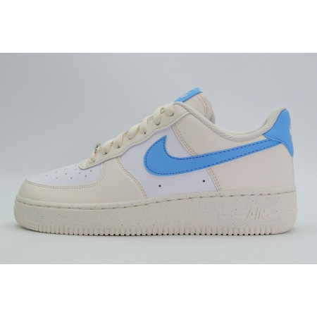 Nike Air Force 1 '07 Next Nature Sneakers Λευκά, Ζαχαρί, Γαλάζια