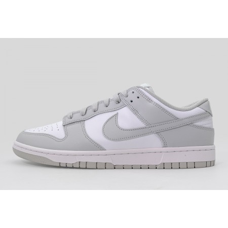 Nike Dunk Low Retro Ανδρικά Sneakers Λευκά, Γκρι Ανοιχτό